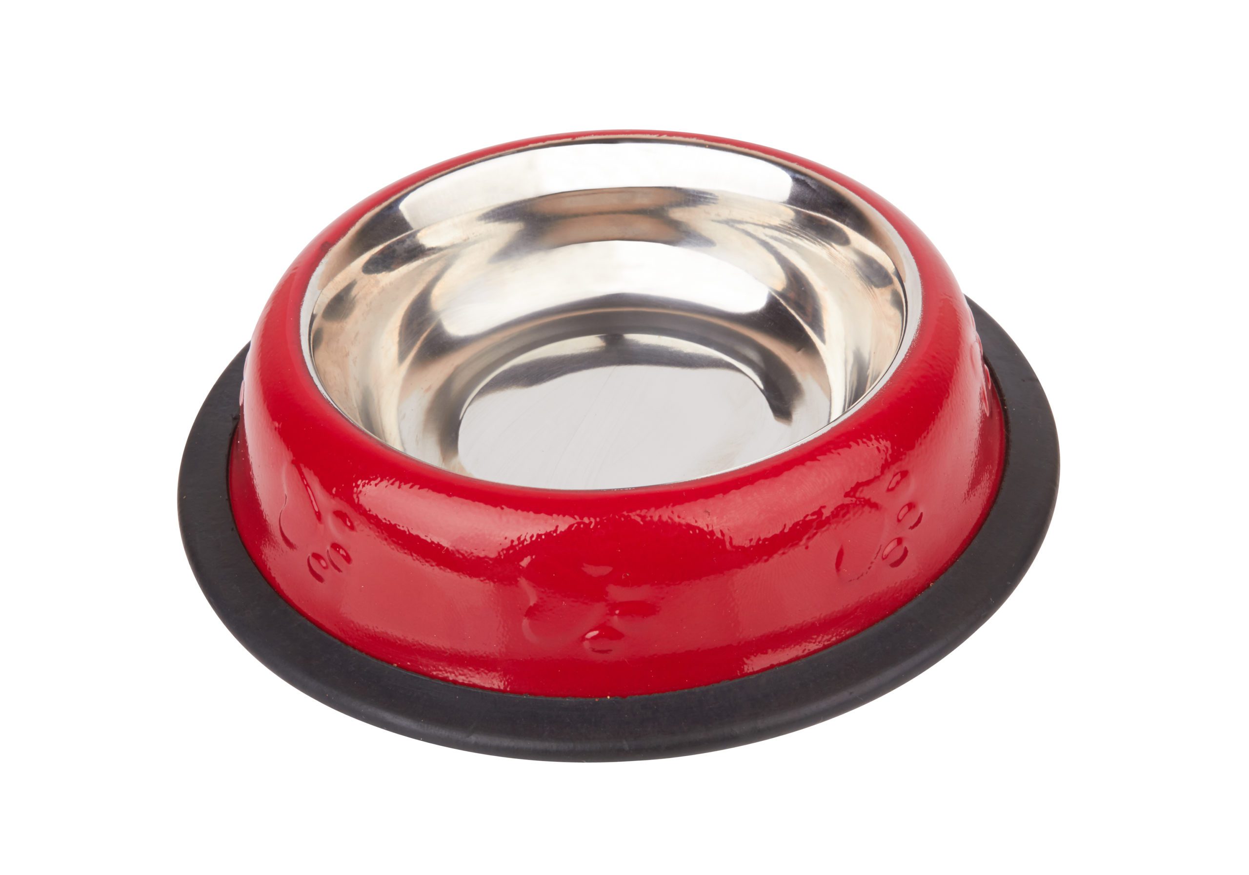 Red Metal Bowl
