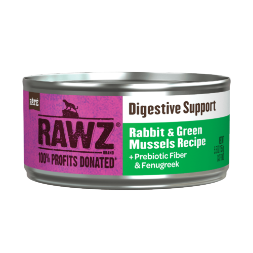 Rawz Digestive Support Rabbit & Green Mussels Pate