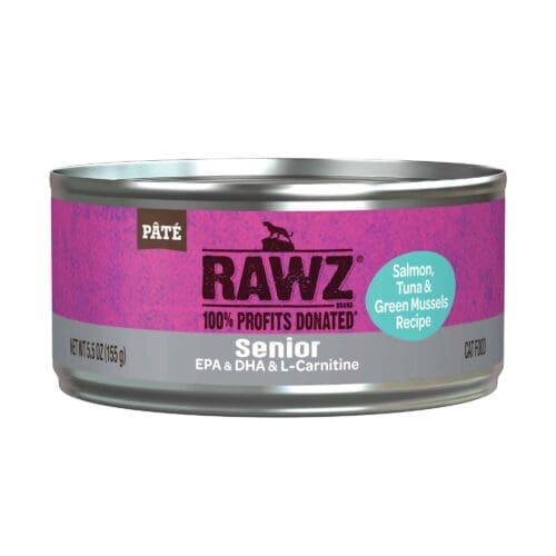 Senior Salmon, Tuna & New Zealand Green Mussels Cat Food