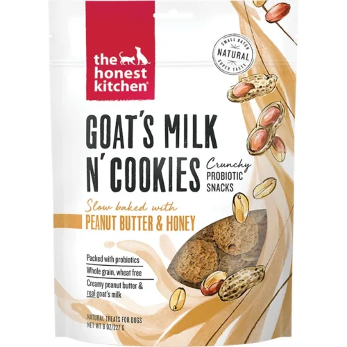 Peanut Butter & Honey Goat’s Milk N’ Cookies