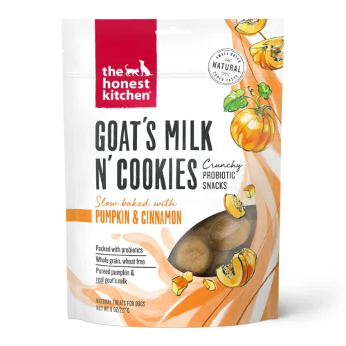 Pumpkin & Cinnamon Goat’s Milk N’ Cookies