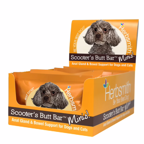 Scooter’s Butt Bars – Anal Gland & Bowel Support for Dogs & Cats