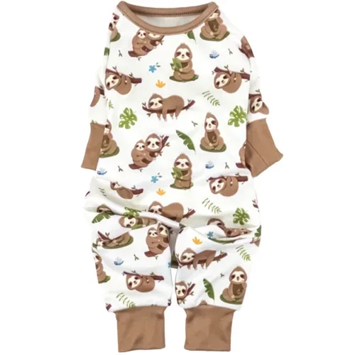 Soft Dog Pajamas &ndash; Sloths